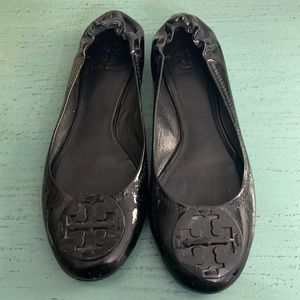 Black Tory Burch flats